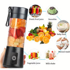 Mini Portable USB Electric Blender & Fruit Juicer – Rechargeable & Compact