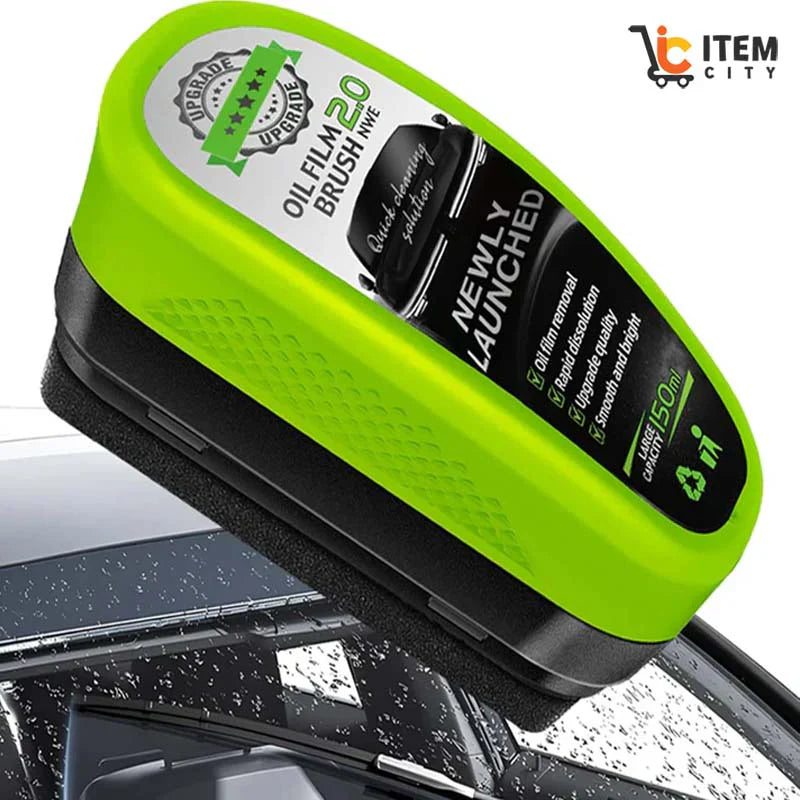 Car oil film cleaner brush | Clear vision glass cleaner
