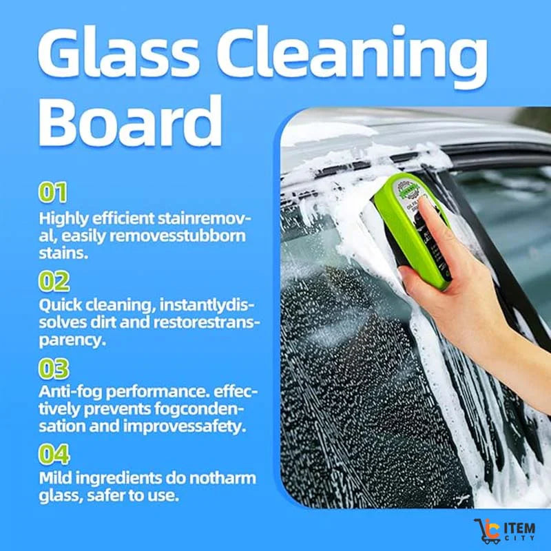 Car oil film cleaner brush | Clear vision glass cleaner