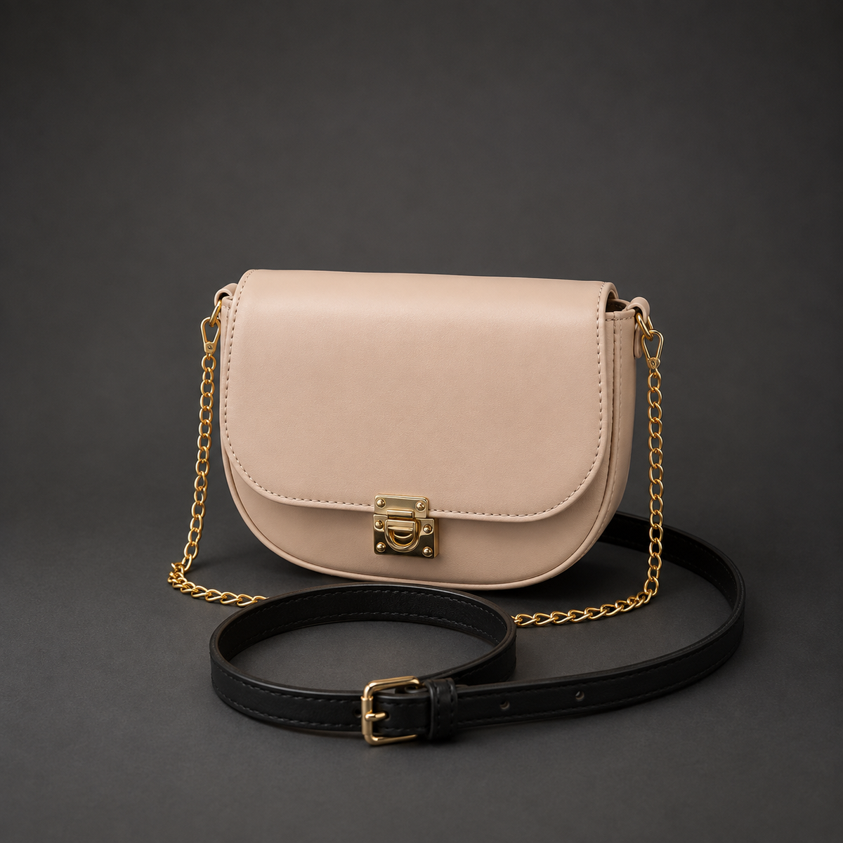 Beige Rubby Bag-4
