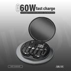 TechMate (5 in 1 Charger, SIM Tool & Holder)