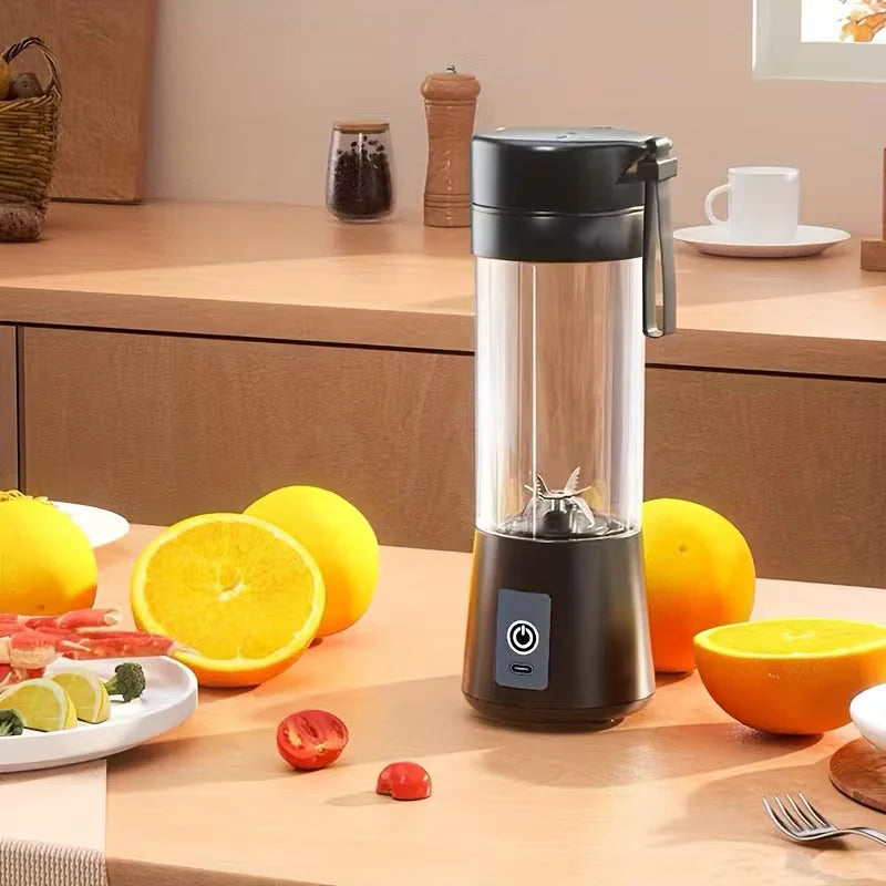 Mini Portable USB Electric Blender & Fruit Juicer – Rechargeable & Compact