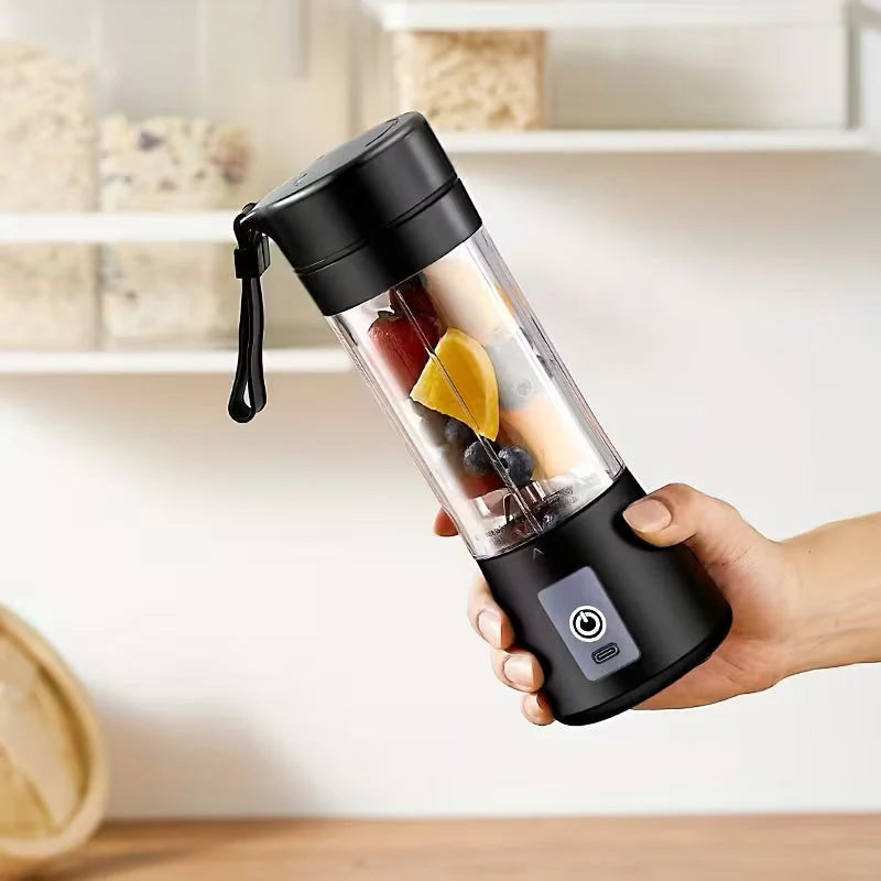 Mini Portable USB Electric Blender & Fruit Juicer – Rechargeable & Compact