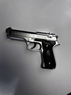 Silver Color M92 Beretta Airsoft Toy Gun – Realistic 6mm BB Pistol Replica for Safe Tactical Play