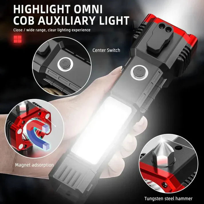 Rechargeable Emergency Flashlight (USB Powered)